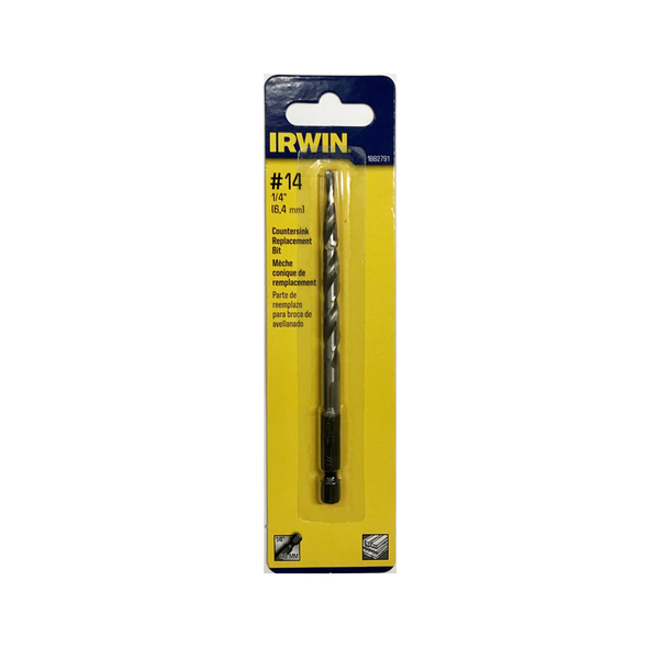 Irwin CTRSNK RPLC BIT #14 1/4"" 1882791